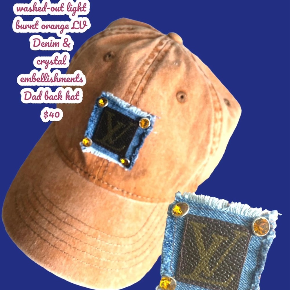 Upcycled ball cap hat NEW